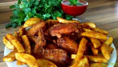 Wings and Fries